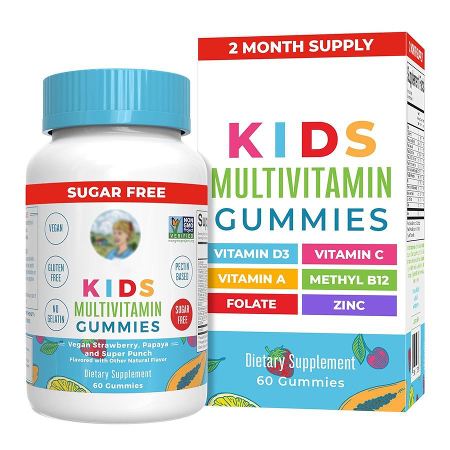Maryruth's Kids Multivitamin Gummies美味しく、成長する体のための栄養補充サポート
