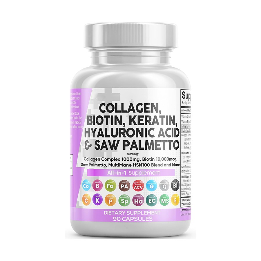 究極のオールインワン髪、肌、爪のサプリメント